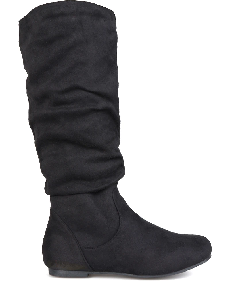 Journee Collection Women's Rebecca Slouch Mid Shaft Boots