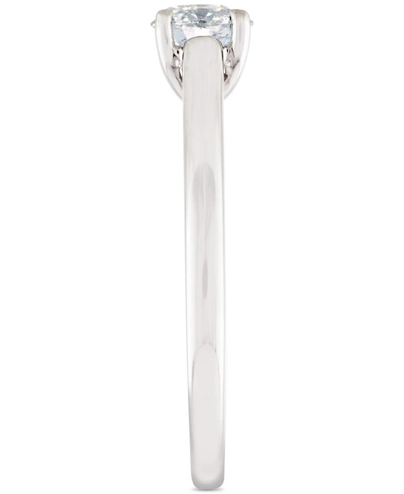 Diamond Solitaire Engagement Ring (1/4 ct. t.w.) in 14K White Gold or 14K Yellow and White Gold