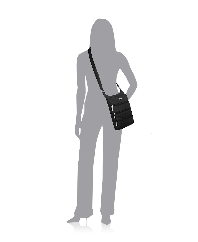 Baggallini Big Zipper Bag with Rfid