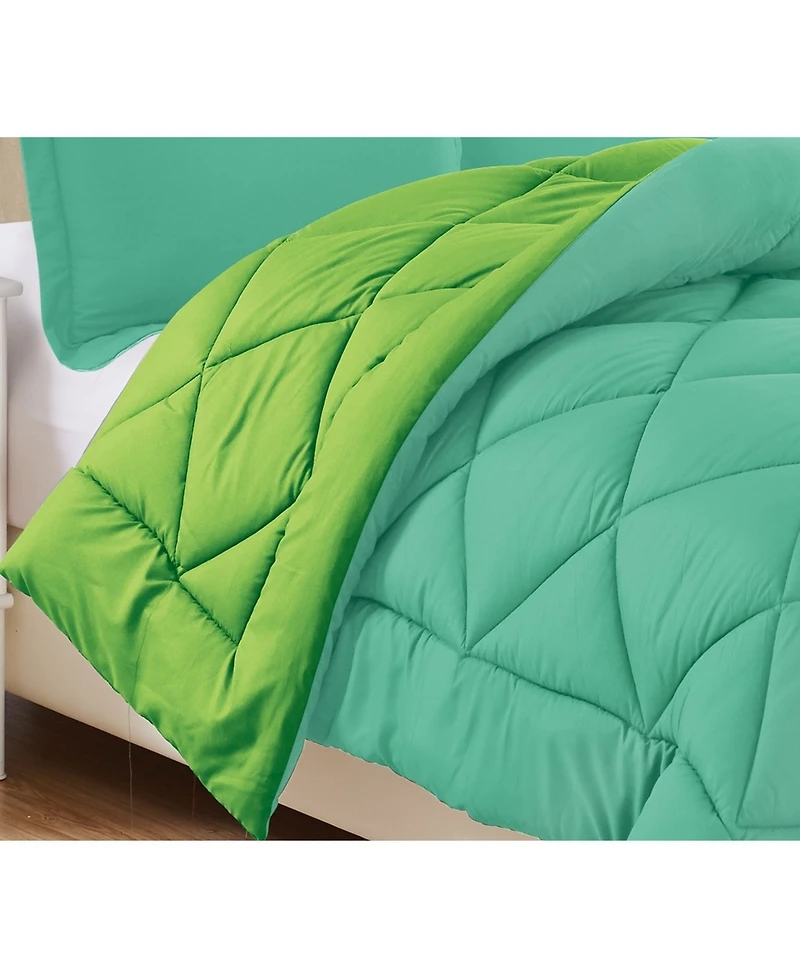 Elegant Comfort Reversible Down Alternative 3 Pc. Comforter Sets, Full/Queen