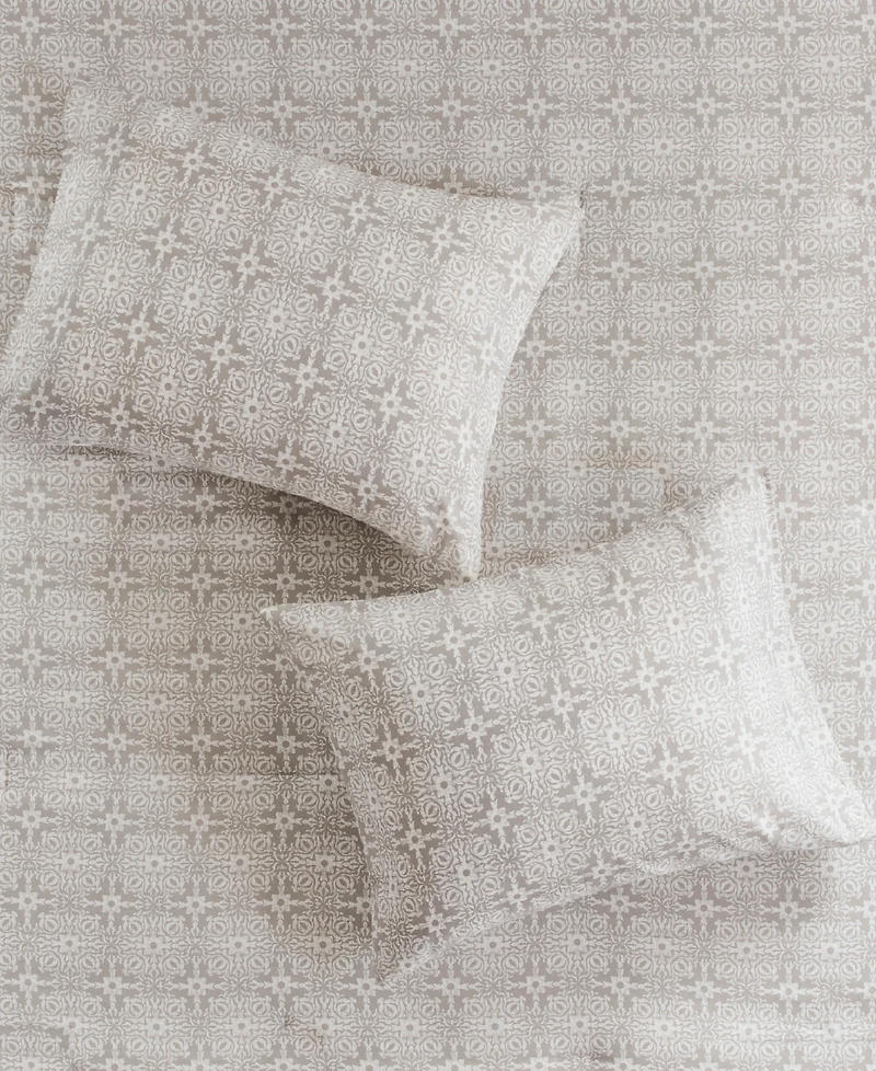 Madison Park Malia Embroidered Cotton 4-Pc. Duvet Cover Set