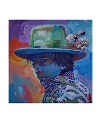 Howie Green 'Bob Dylan S' Canvas Art - 14" x 14"