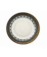 Lorren Home Trends 16 Piece Glazed Dinnerware