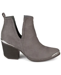 Journee Collection Women's Issla Block Heel Western Booties