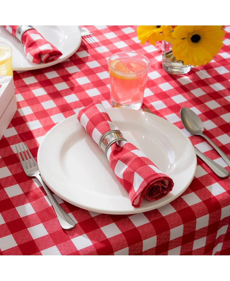 Checkers Tablecloth 52" x 52"