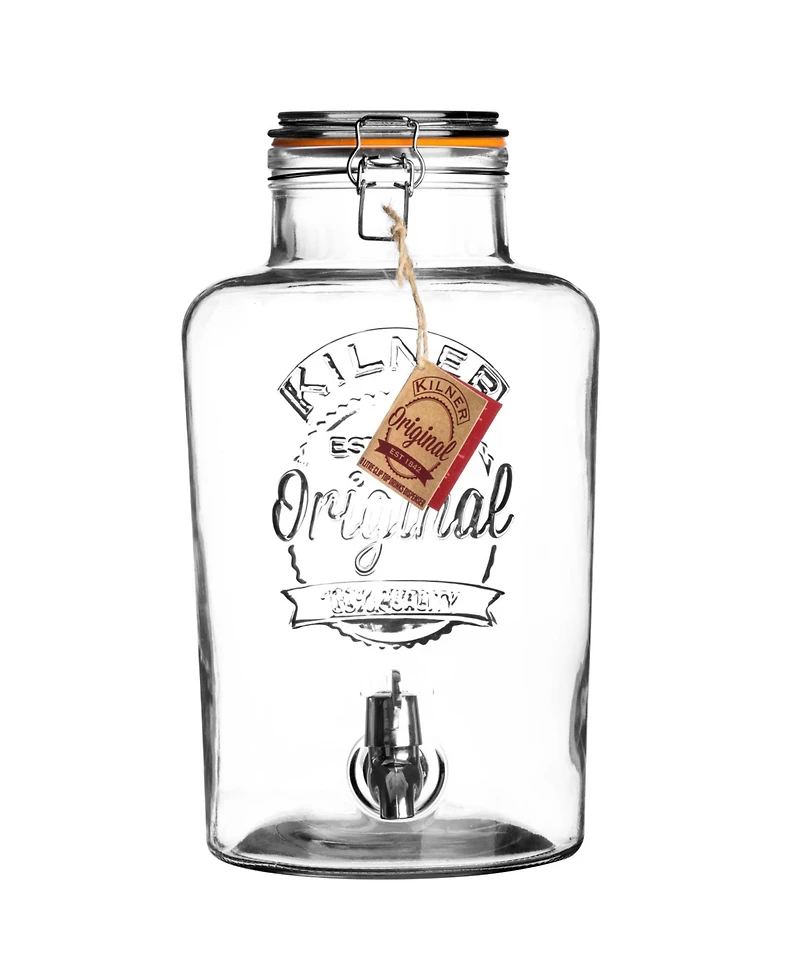 Kilner Clip Top 2.1 Gallon Drinks Dispenser
