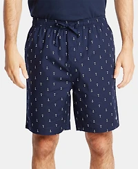Nautica Men's Cotton Anchor-Print Pajama Shorts