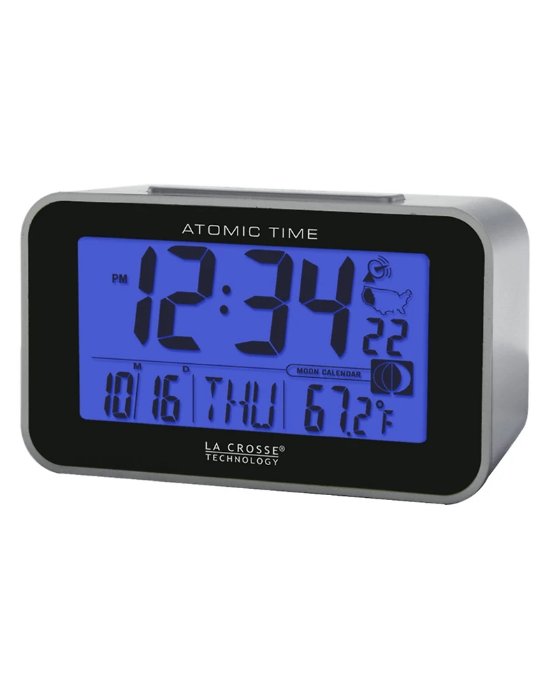 La Crosse Technology Atomic Digital Alarm clock with Temperature
