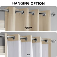 Exclusive Fabrics & Furnishings Signature Blackout Grommet Velvet Panel