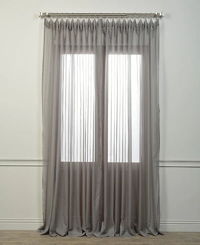 Half Price Drapes Extra Wide Sheer Curtain