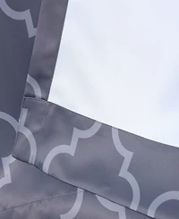 Half Price Drapes Seville Geometric Room Darkening Curtain