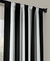 Half Price Drapes Awning Striped Room Darkening Curtain