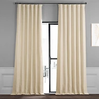 Half Price Drapes Textured Bellino Room Darkening Curtain