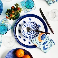 Vietri Santorini Salad Plate