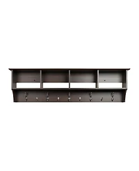 Prepac 60" Wide Hanging Entryway Shelf