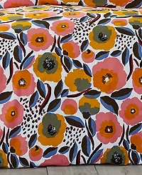 Marimekko Rosarium Cotton Reversible 3 Piece Comforter Set