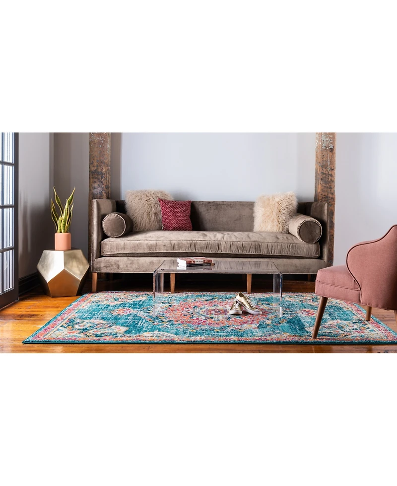 Closeout! Bayshore Home Lorem Lor1 5' 3" x 7' 7" Area Rug
