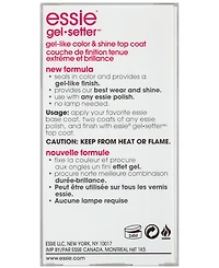 essie gel-setter top coat