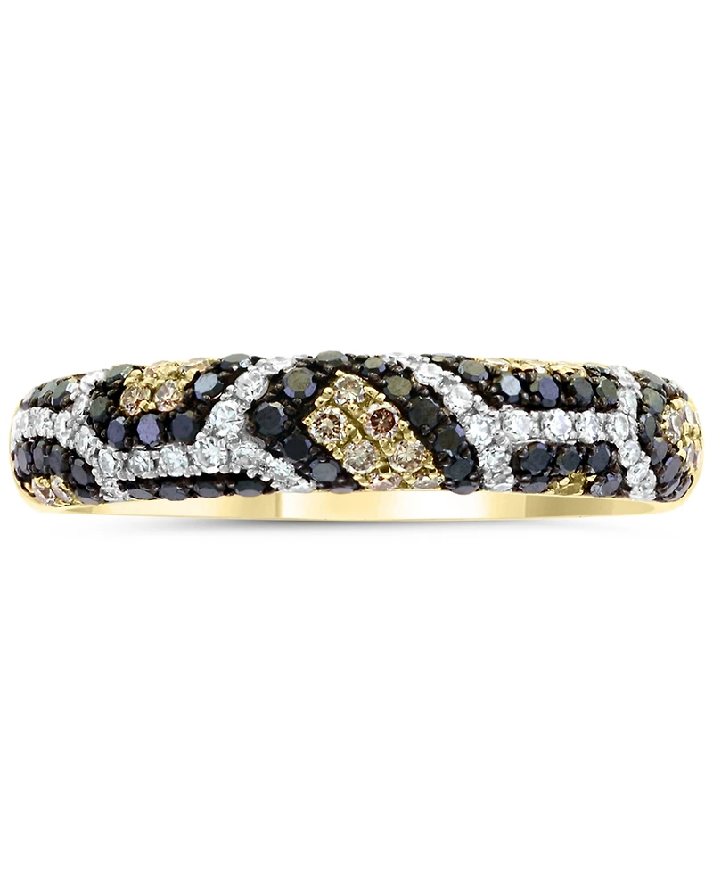Effy Multi-Color Diamond Ring (3/8 ct. t.w.) in 14k Gold