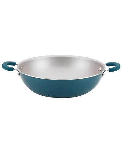 Rachael Ray Create Delicious Aluminum Nonstick 14.25" Wok