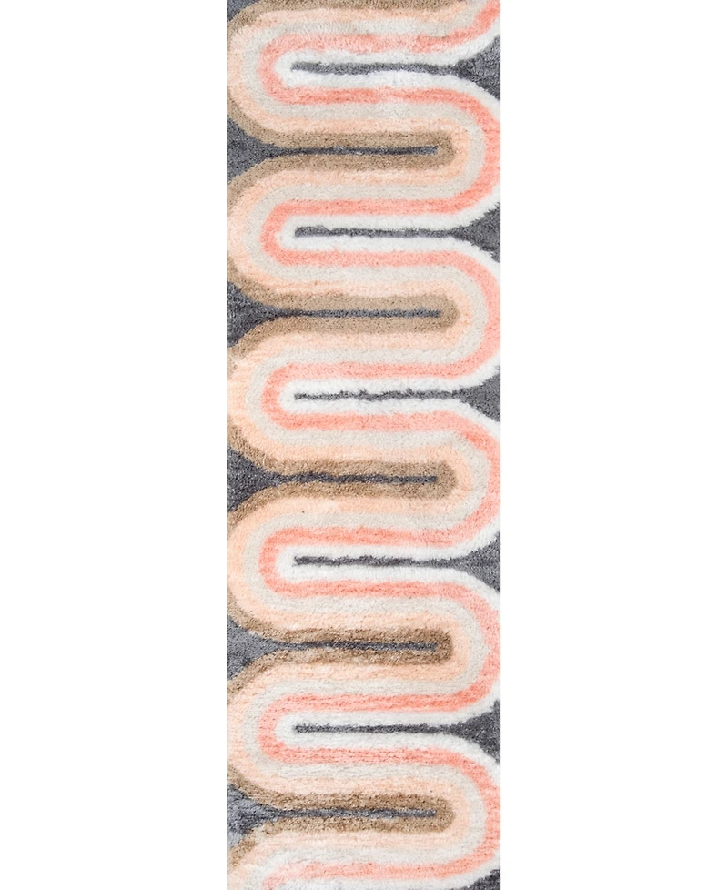 Novogratz Retro Ret-2 Multi 3'6" x 5'6" Area Rug