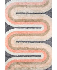 Novogratz Retro Ret-2 Multi 3'6" x 5'6" Area Rug