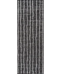 Novogratz Villa Vi-03 Charcoal 3'3" x 5' Outdoor Area Rug