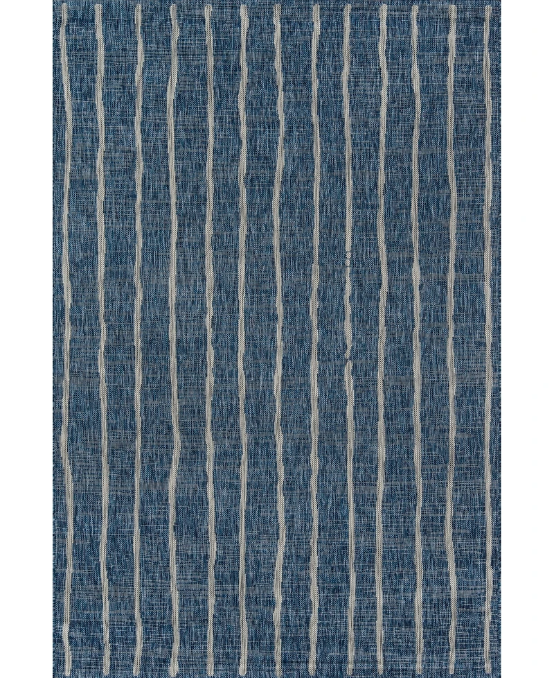 Novogratz Villa Vi- Blue 3'11" x 5'7" Outdoor Area Rug