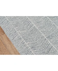 Erin Gates Easton Eas-2 Machine-Washable Congress Gray 3'6" x 5'6" Area Rug