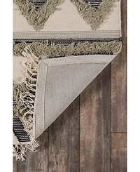 Novogratz Indio Ind-4 Sage 2'3" x 7'10" Runner Area Rug