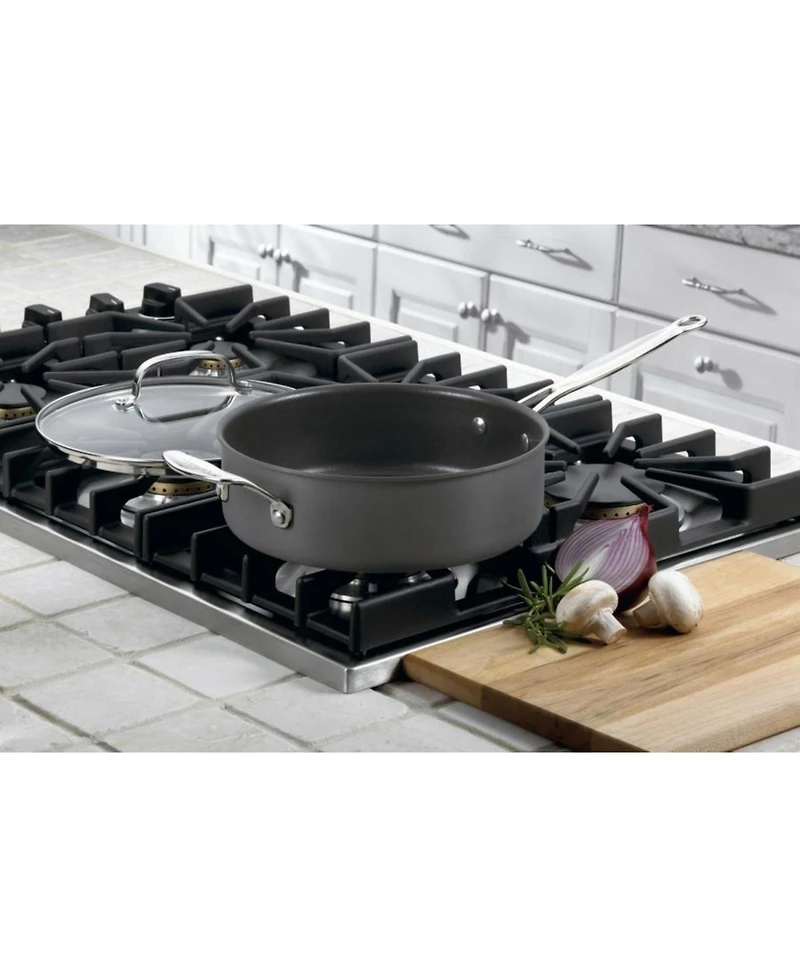 Cuisinart Chefs Classic Hard Anodized 3.5-Qt. Saute Pan w/ Helper Handle and Cover
