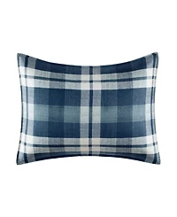 Nautica Crossview Plaid Microsuede 2 Piece Comforter Set, Twin/Twin Xl