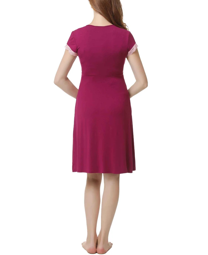 Kimi & Kai Jenny Maternity Nursing Night Gown