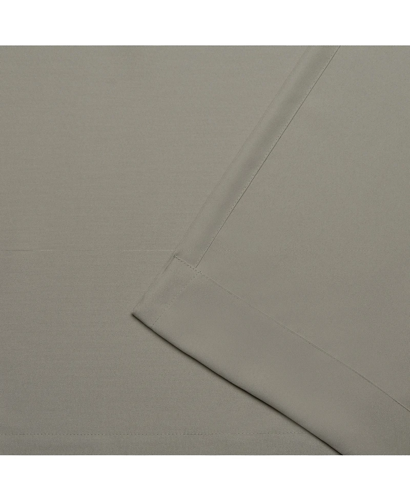 Exclusive Home Indoor/Outdoor Solid Cabana Tab Top Curtain Panel Pair, 54" x 108"