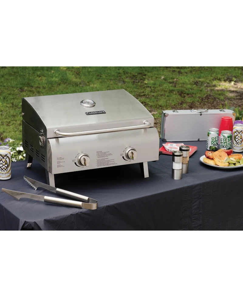 Cuisinart Chef's Style Stainless Tabletop Grill