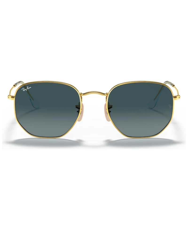 Ray-Ban Unisex Sunglasses, RB3548N Hexagonal Flat Lenses