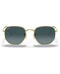 Ray-Ban Unisex Sunglasses, RB3548N Hexagonal Flat Lenses