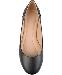 Journee Collection Women's Comfort Ballet Kavn Flats