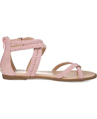 Journee Collection Women's Zailie Strappy Gladiator Flat Sandals