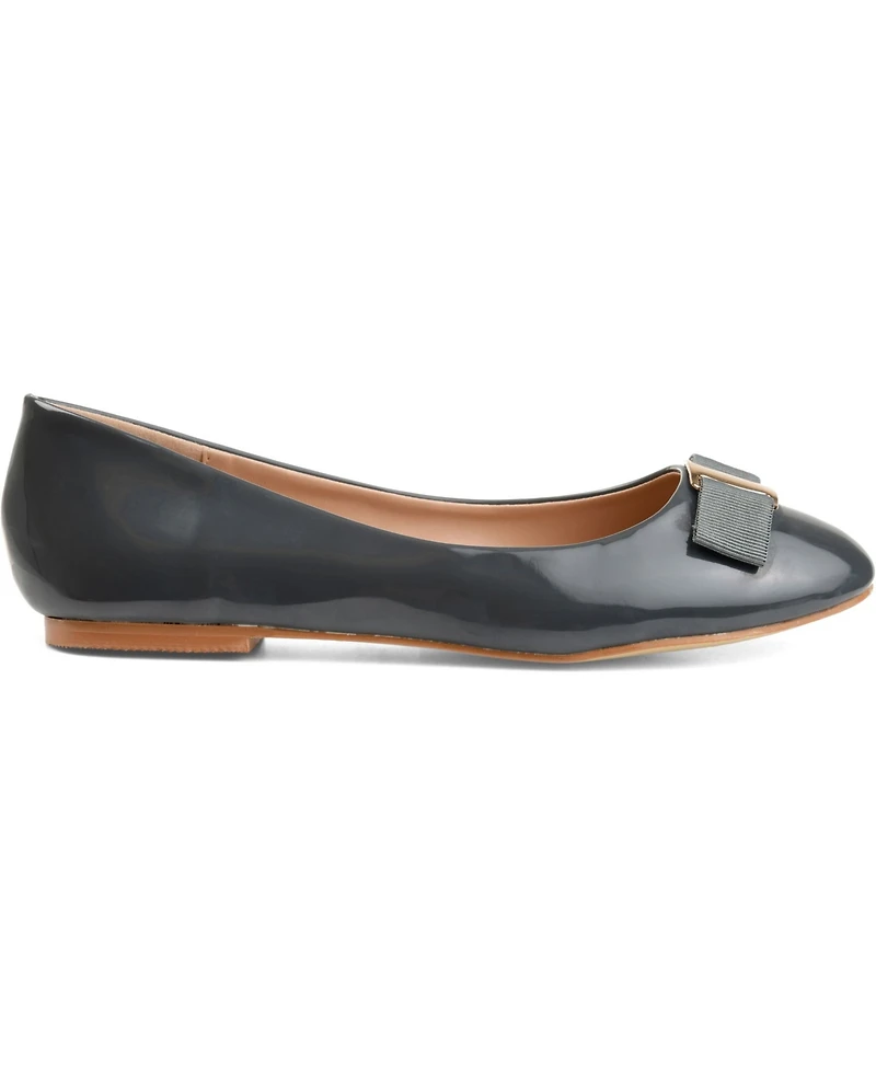 Journee Collection Women's Kim Bow Ballet Flats