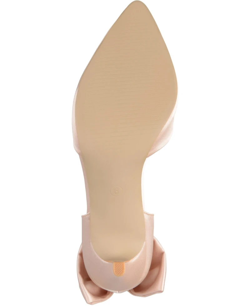 Journee Collection Women's Tanzi Bow Stilettos