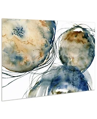 Empire Art Direct 'Hibernation I' Frameless Free Floating Tempered Art Glass Wall Art - 48" x 32''