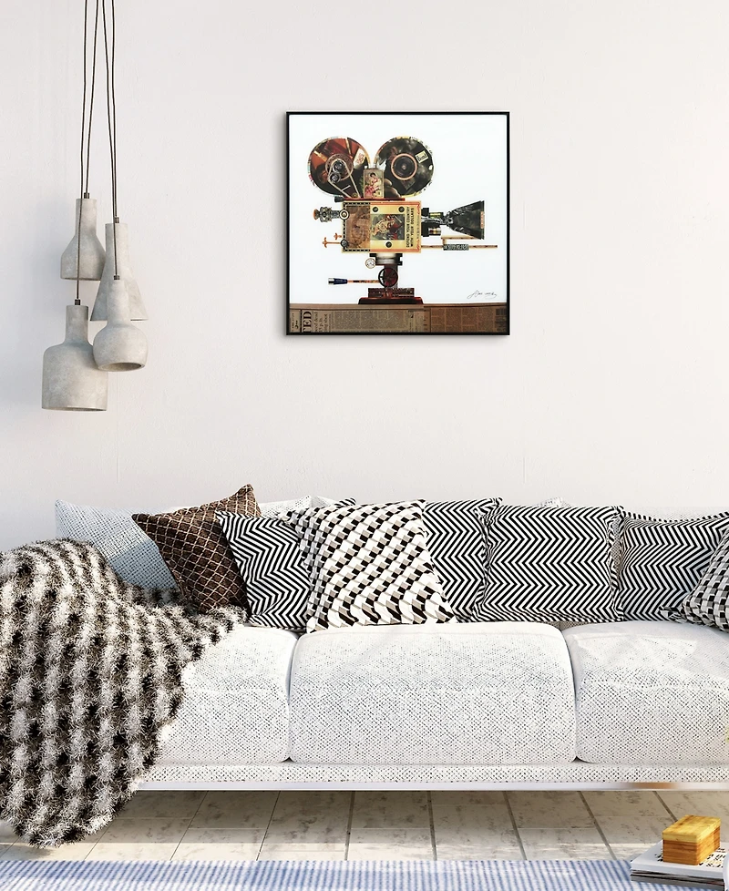 Empire Art Direct Reverse Printed Art Glass and Anodized Aluminum Frame Wall Art - 30" x 60" x 1.5"