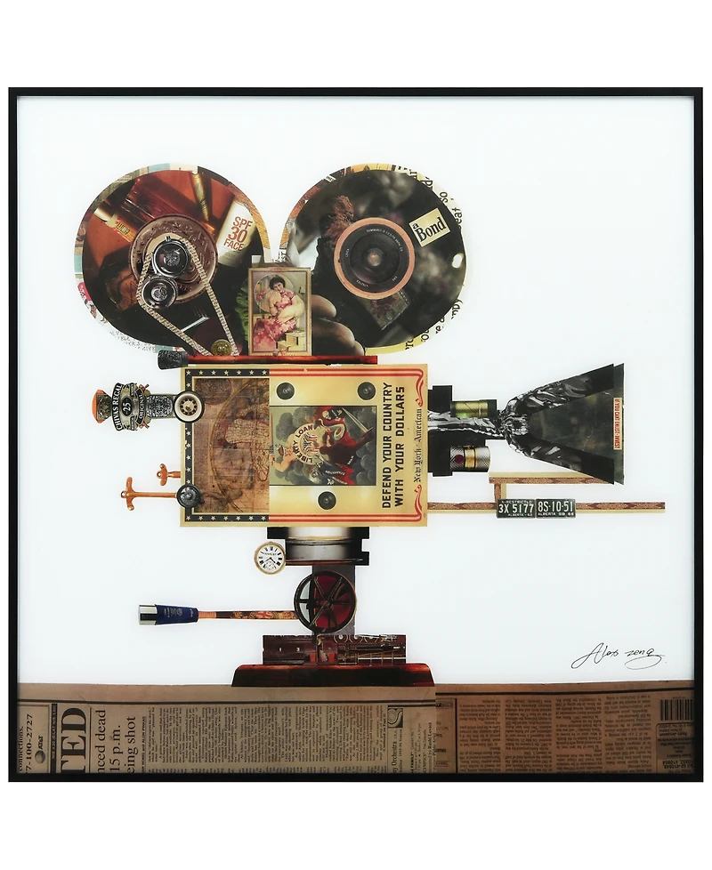 Empire Art Direct Reverse Printed Art Glass and Anodized Aluminum Frame Wall Art - 30" x 60" x 1.5"