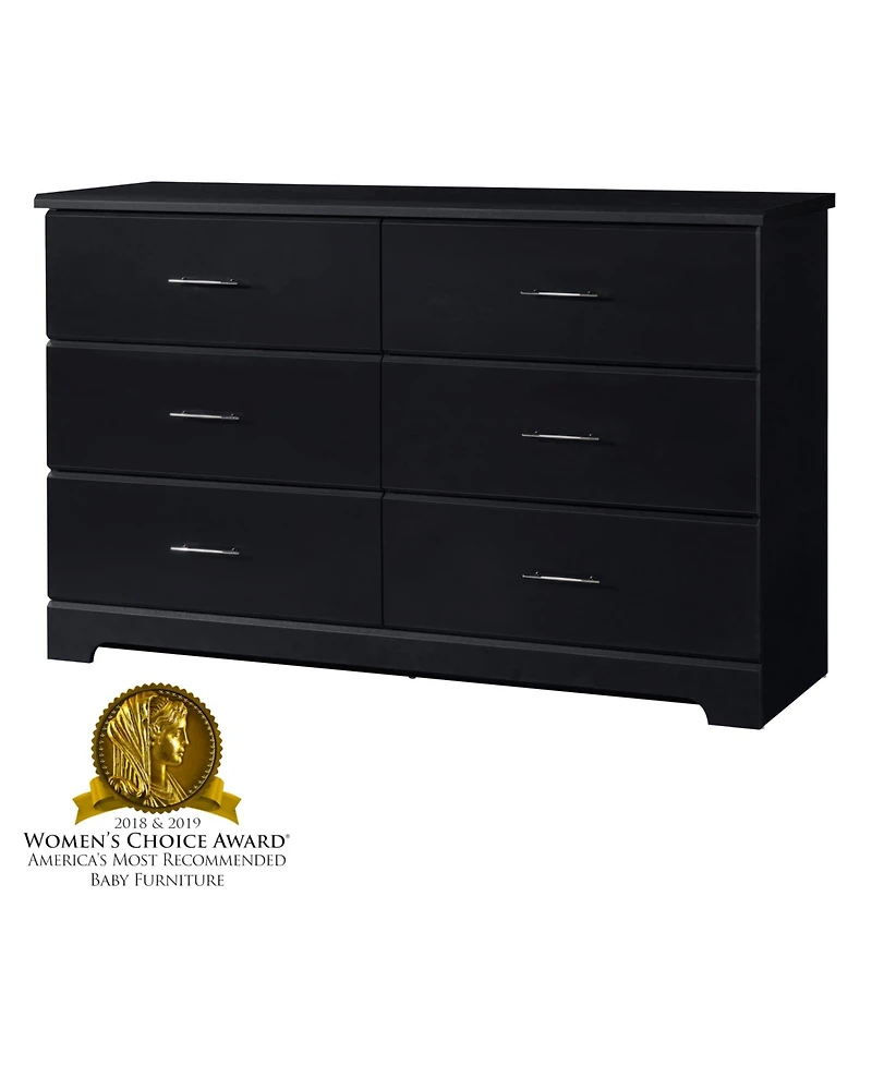 Storkcraft Brookside 6 Drawer Double Dresser