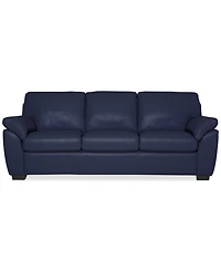 Lothan 87" Leather Sofa, Created for Macy's