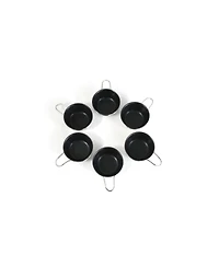 Cookpro 6 Cup Egg Stainless Steel Egg Poacher with Non-Stick Egg Cups