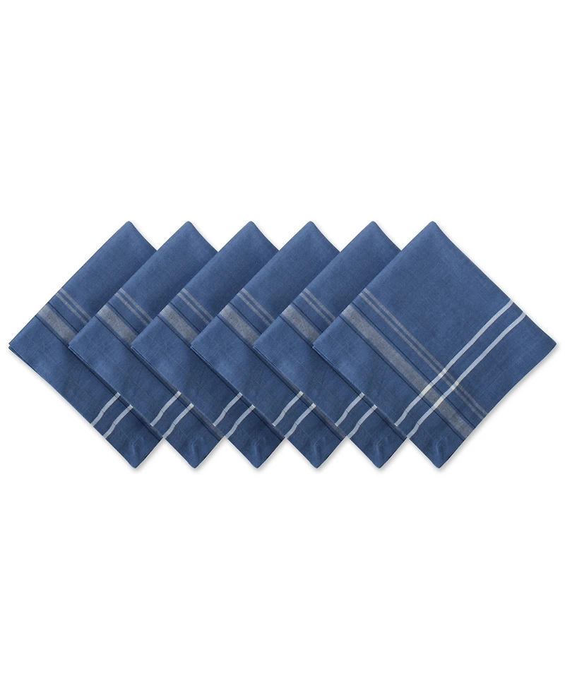 Chambray French Stripe Napkin, Set of 6