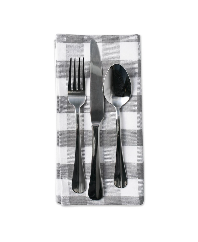 Design Imports Checkers Napkin Set of 6