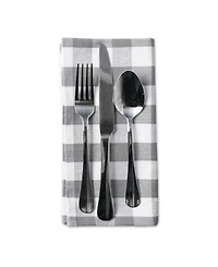 Design Imports Checkers Napkin Set of 6